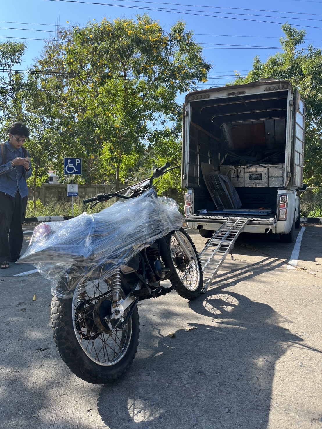 ขนส่งรถมอเตอร์ไซค์ เชียงใหม่ N&M18