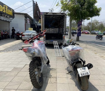 ขนส่งรถวิบาก รถแข่งสนาม