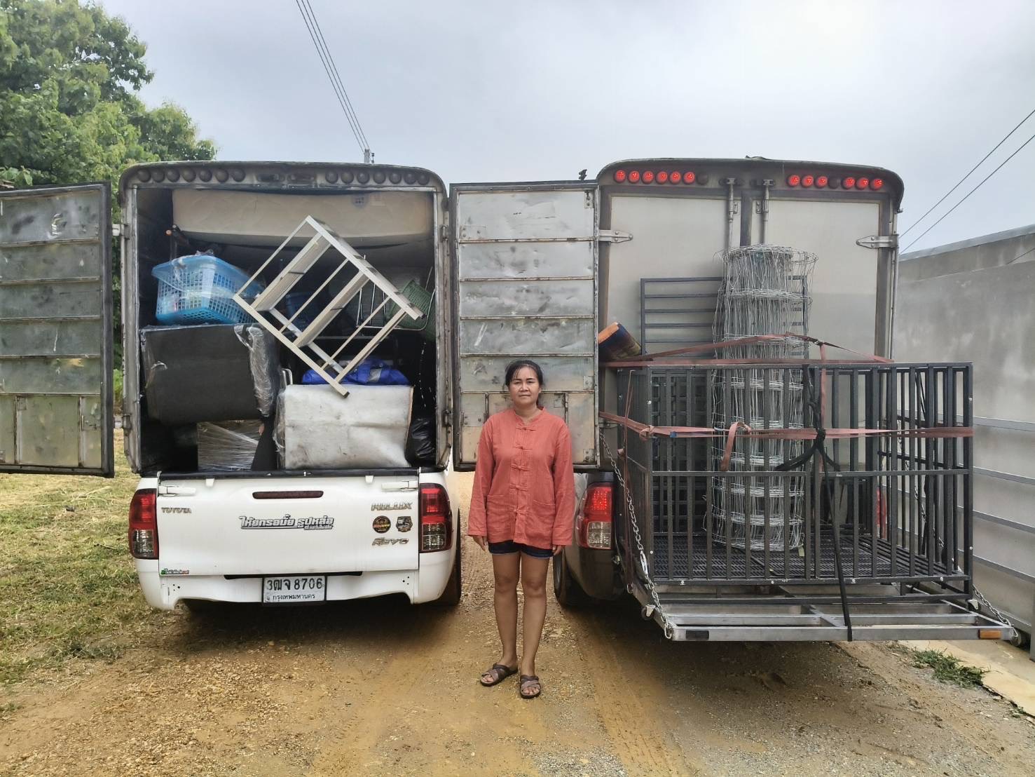 รถรับจ้างตู้ทึบ N&M18