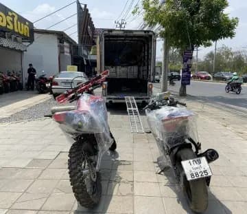 ขนส่งรถวิบาก รถแข่งสนาม