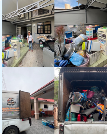 รวมภาพรีวิวขนย้ายบ้าน